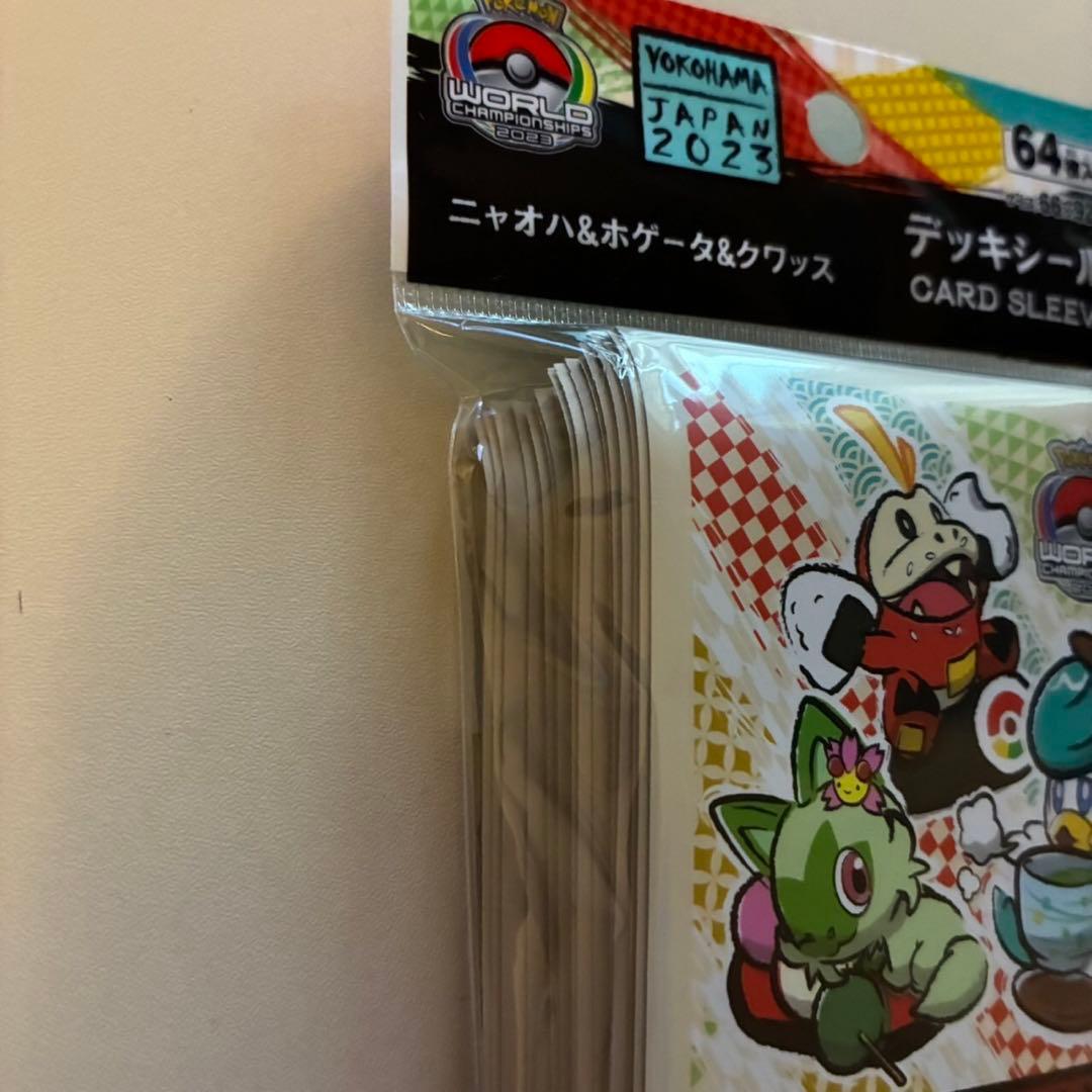 WCS2023横浜ポケモンカード限定スリーブ3種 - メルカリ