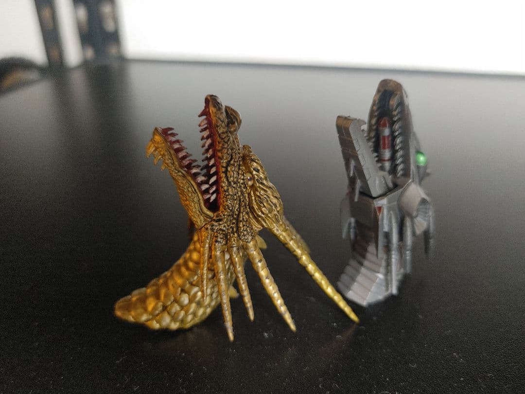 ゴジラ 一番くじ モンスターヘッドマグネット メカキングギドラ