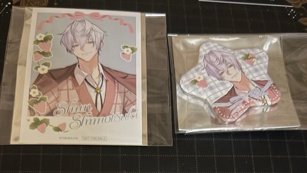 ツキウタ。東京タワー 霜月隼 特典 ミニブロマイド 缶バッジ - メルカリ