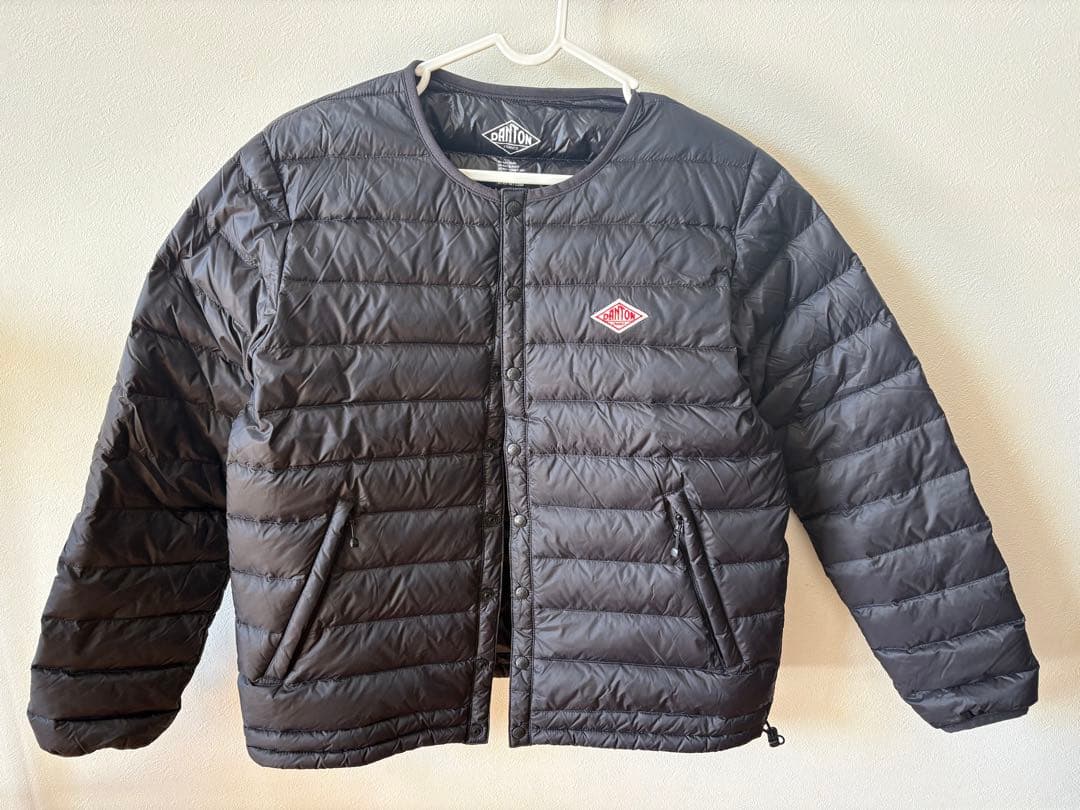 DANTON ブラック ダウンジャケット 36