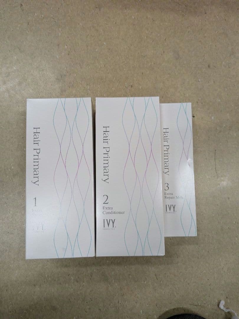 アイビー化粧品 ヘアプライマリー シャンプー コンディショナー ミルク セット