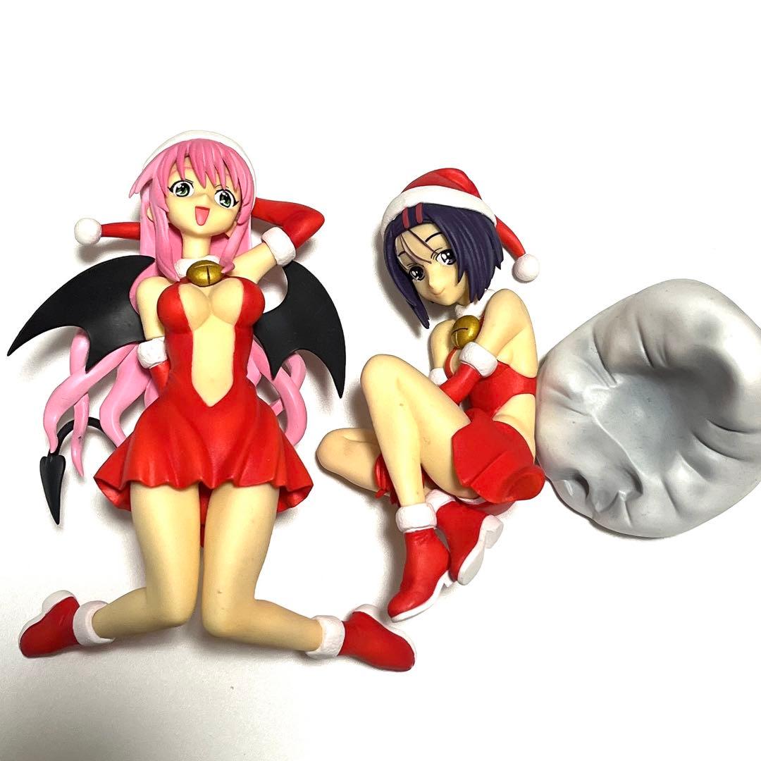 台座有り ToLOVEる ミニスカサンタ クリスマス ララ 春菜 フィギュア