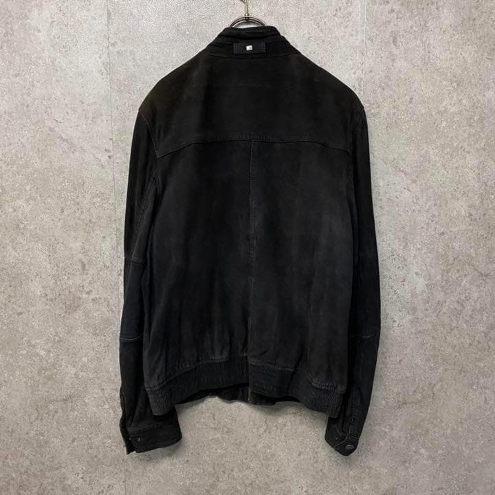 レアvintage《トミーヒルフィガー》レザージャケット/メンズ L〜XL