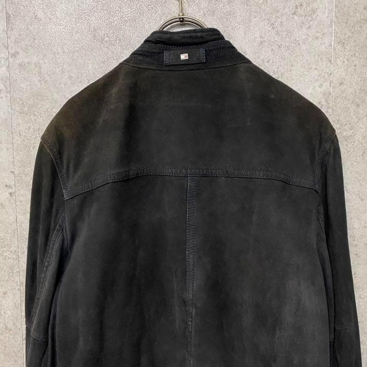 レアvintage《トミーヒルフィガー》レザージャケット/メンズ L〜XL