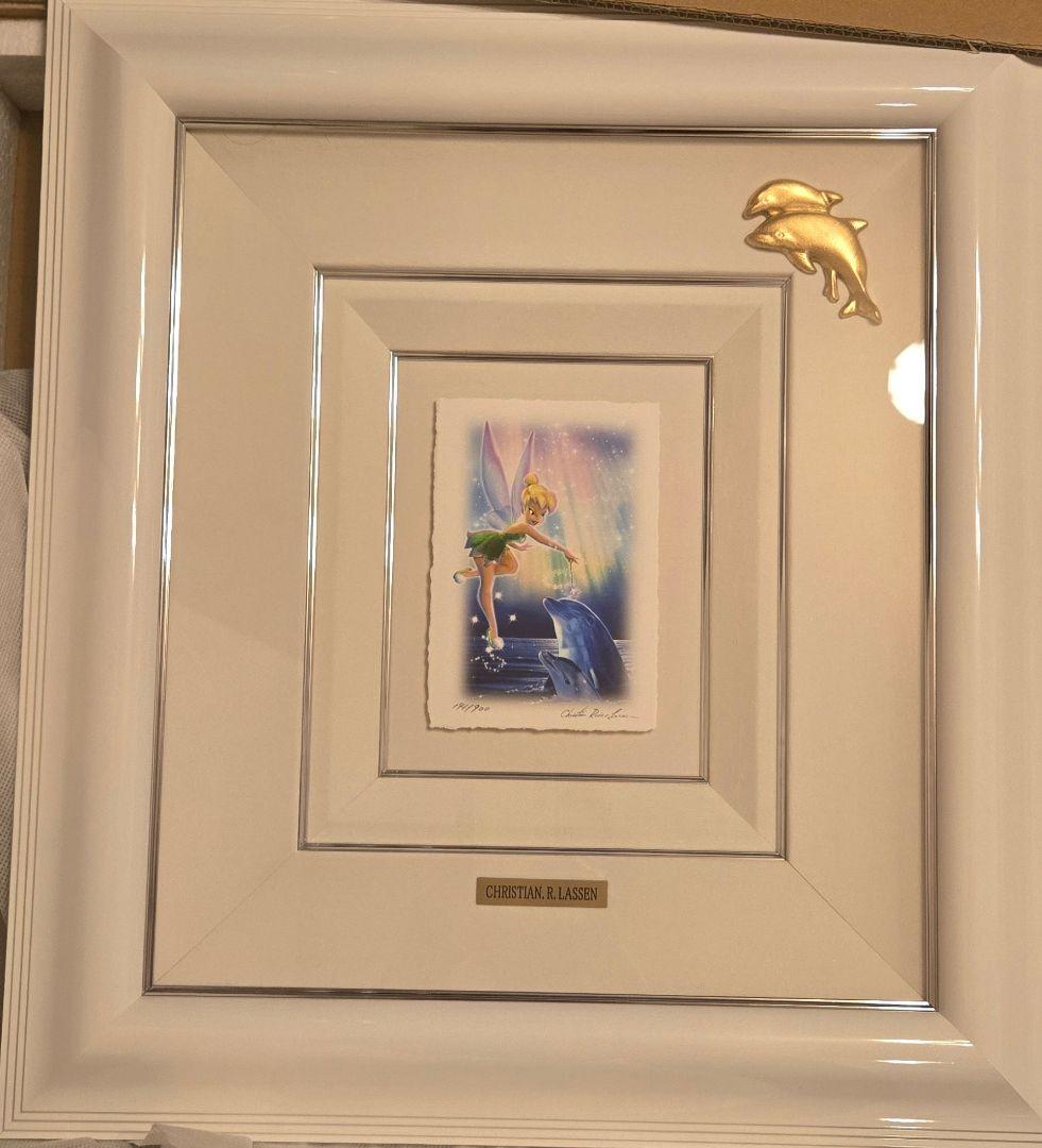 【ラッセン絵画】ディズニーティンカーベル【版画】