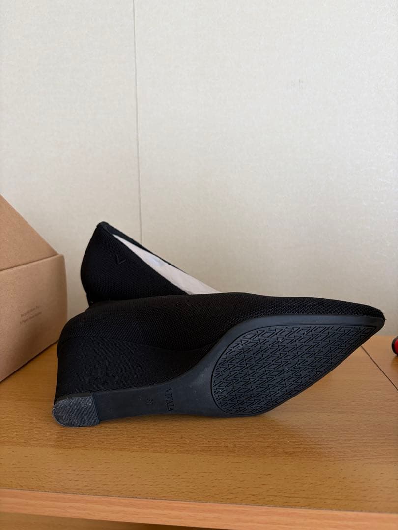 VIVAIA Deborah ウェッジヒール　ポインテッドトゥ 靴　24.5cm