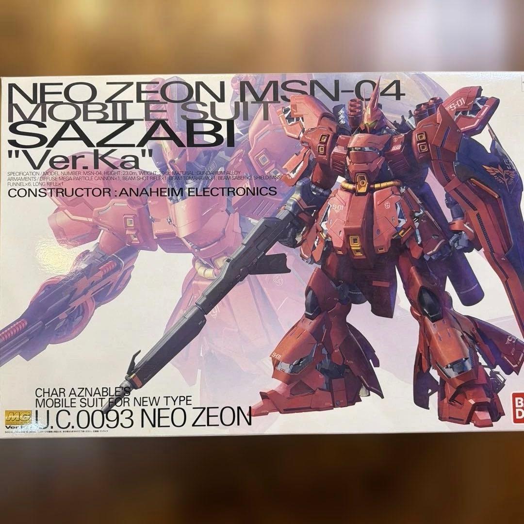 tomo 　MG サザビー ver.Ka 未組み立て