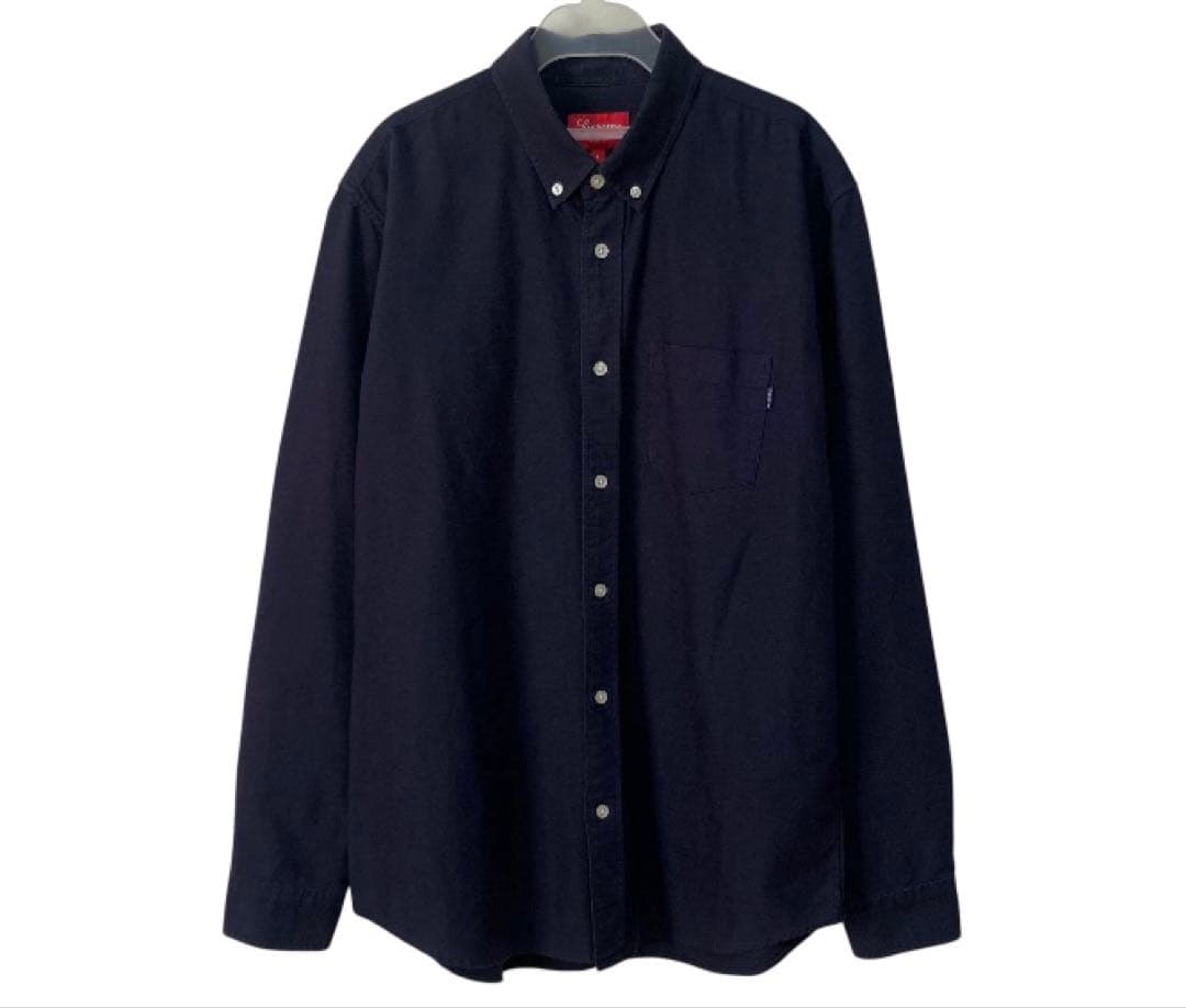SUPREME シュプリーム OXFORD SHIRT ネイビー L