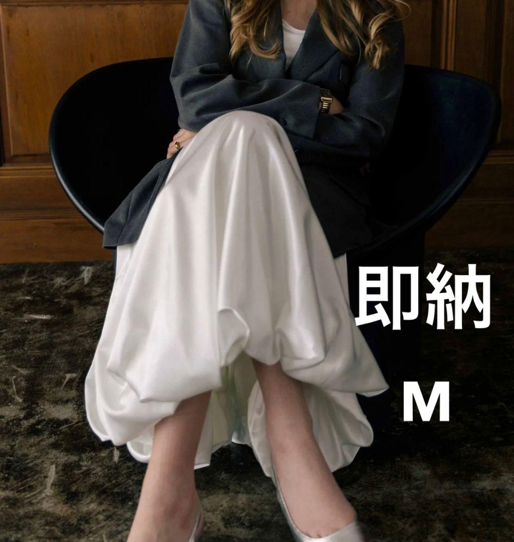 THETOE BERCY BALLON SKIRT white Mサイズ BERCY BALLON SKIRT THE TOE