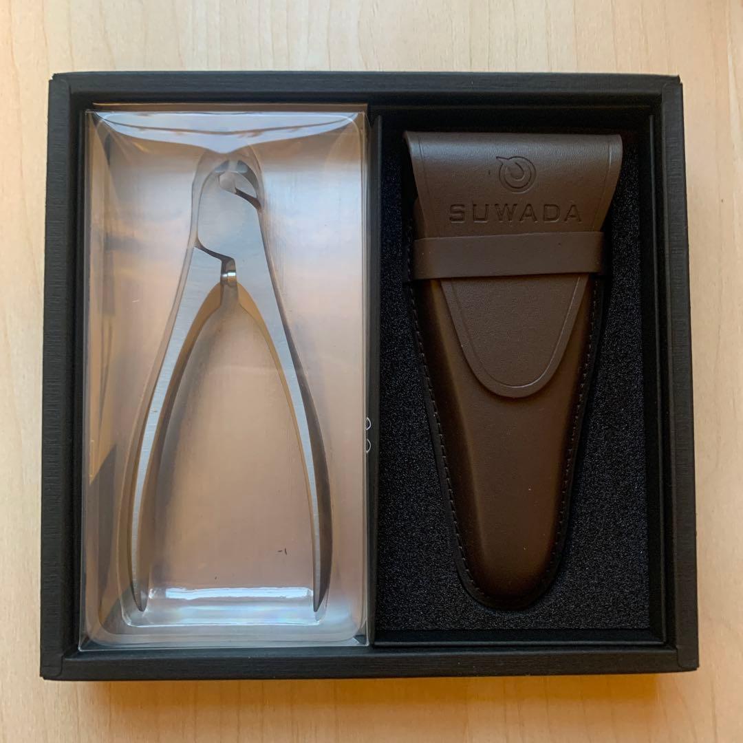 新品 SUWADA スワダ つめ切り 革ケース付