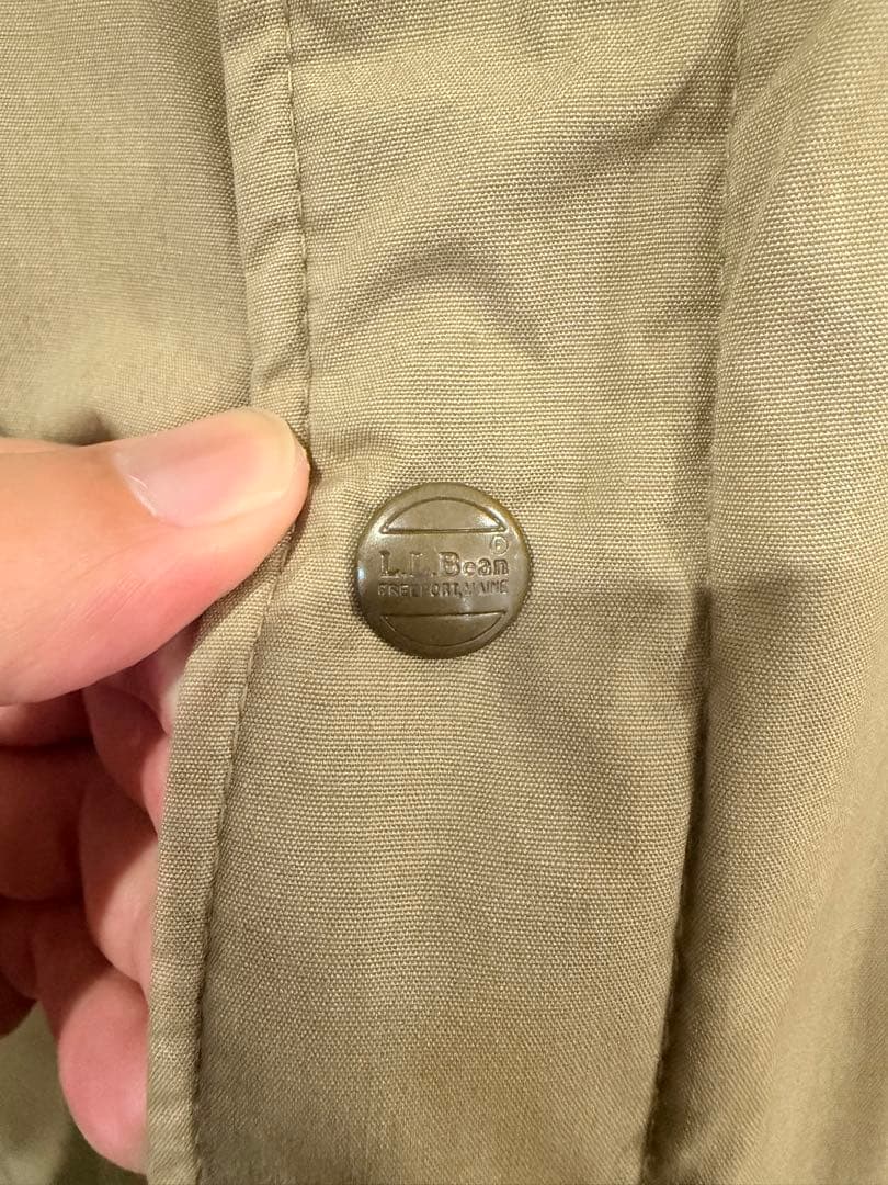 80s USA製 L.L.Bean”エルエルビーン”ストームコート［L］