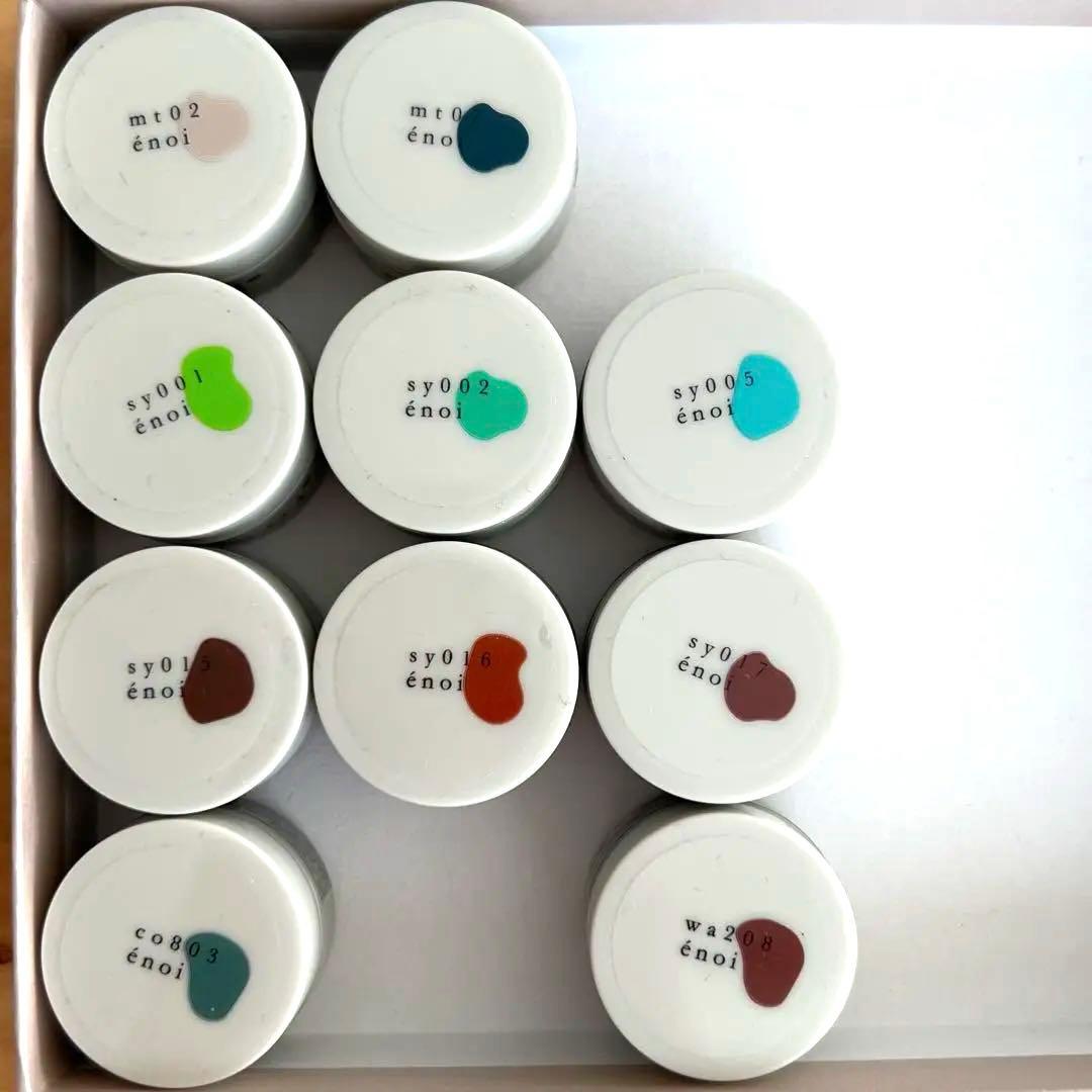 enoi エノイ カラージェル mt sy co wa 10色セット 3〜12 flash – énoi