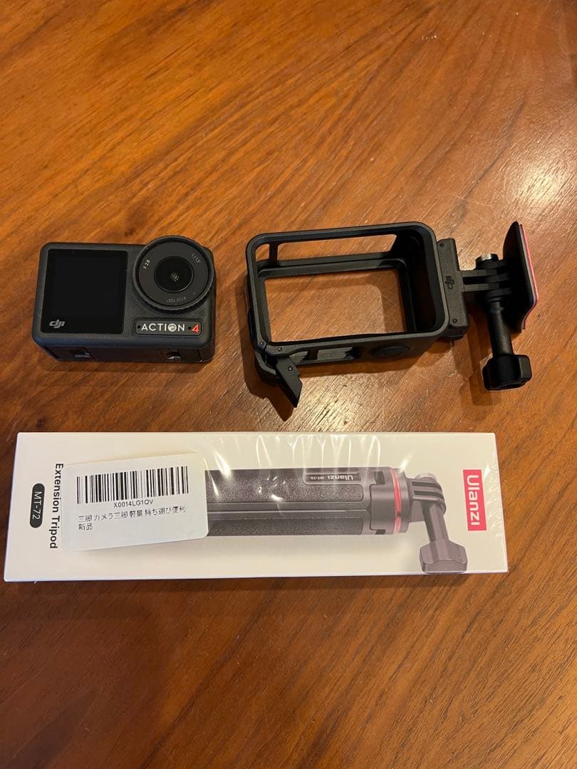 S*a様 ［ほぼ未使用］DJI OSMO ACTION 4 とUlanzi三脚