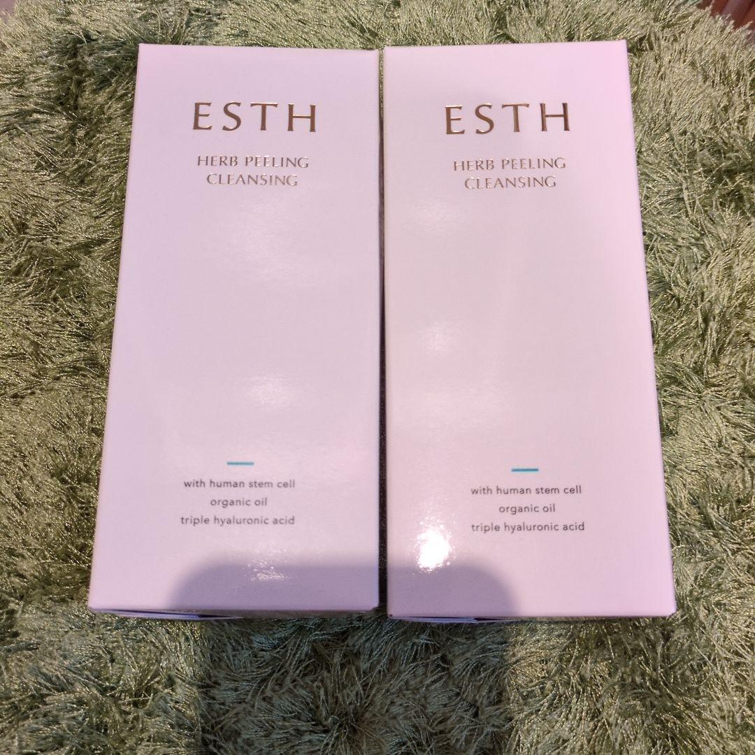 ESTH ハーブピーリングクレンジング 120g　２個セット　新品未開封