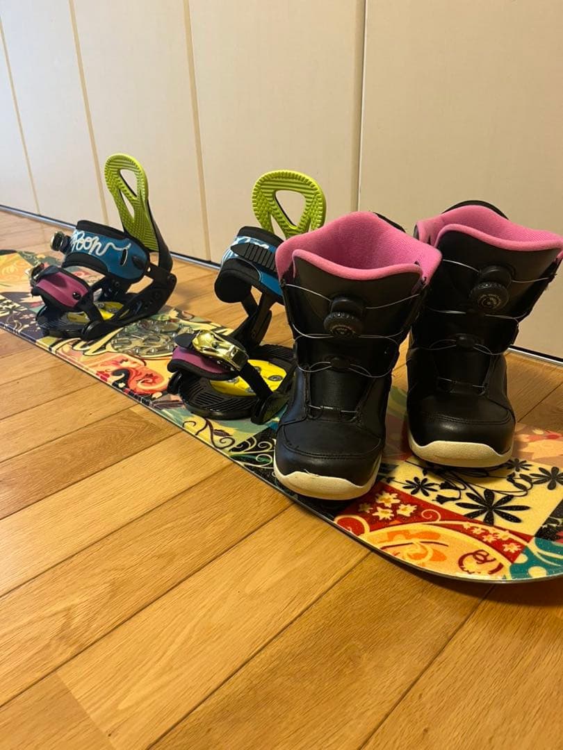 SPOON キッズスノーボードセット