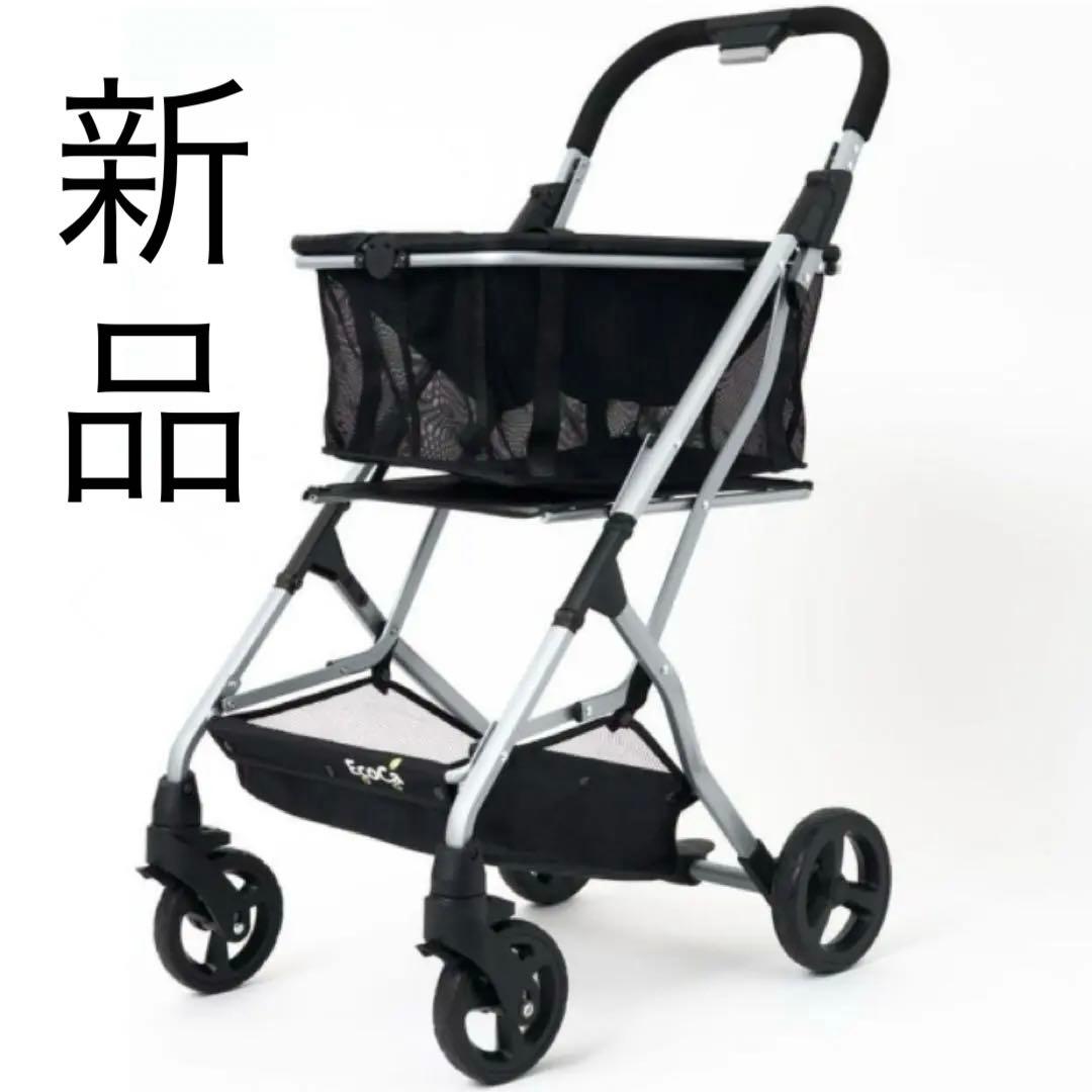 【新品未使用】EcoCa(エコカ) ショッピングカート 楽天市場】【超お得3点セット】高さ調節可能 軽量4.35kg 低身長 (本体+
