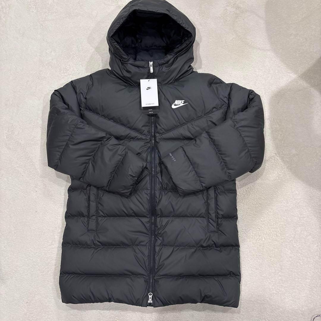 Mサイズ Nike ブラック ダウンジャケット フード付き　DQ6874-010