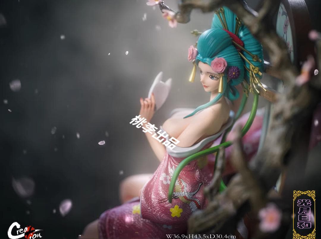 新品未開封『ワンピース』光月日和　/　小紫　ガレージキット スタチュー