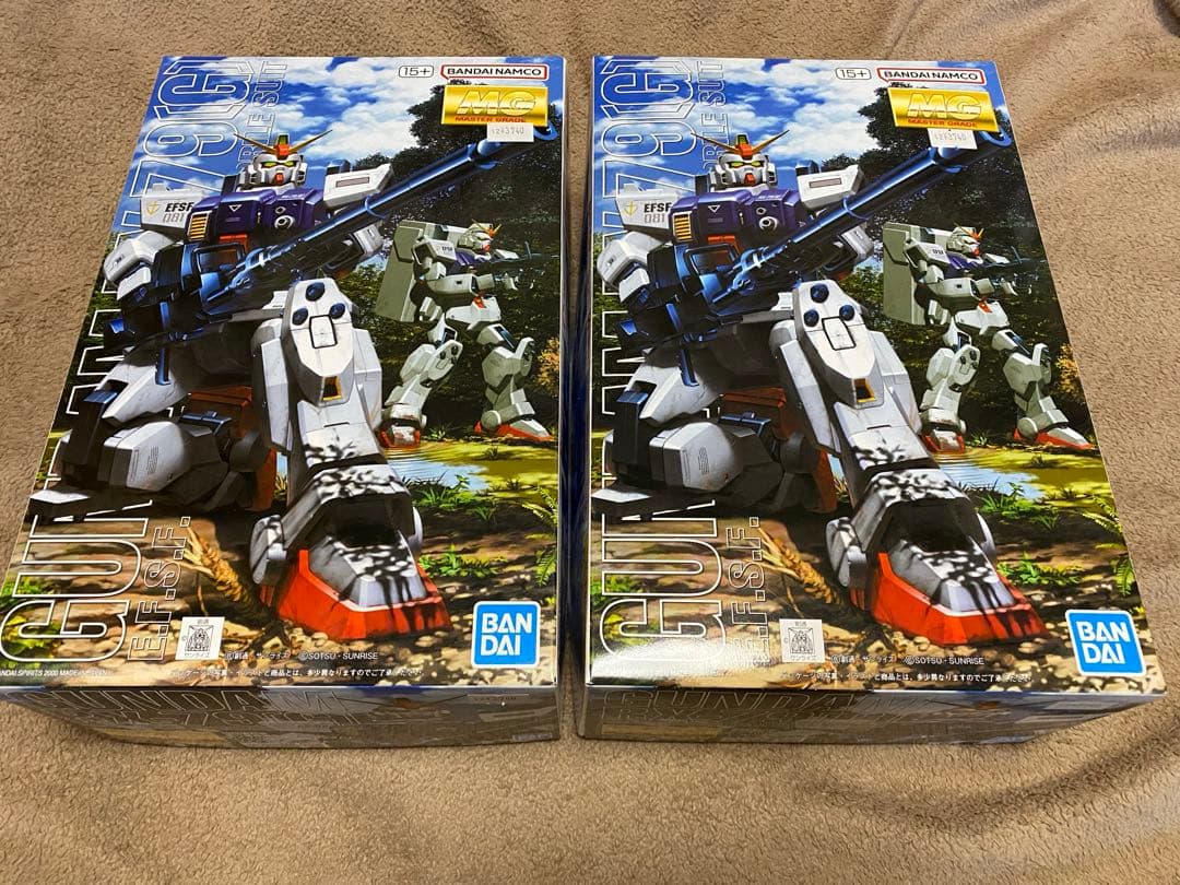BANDAI MG 1/100陸戦型ガンダム　2個セット