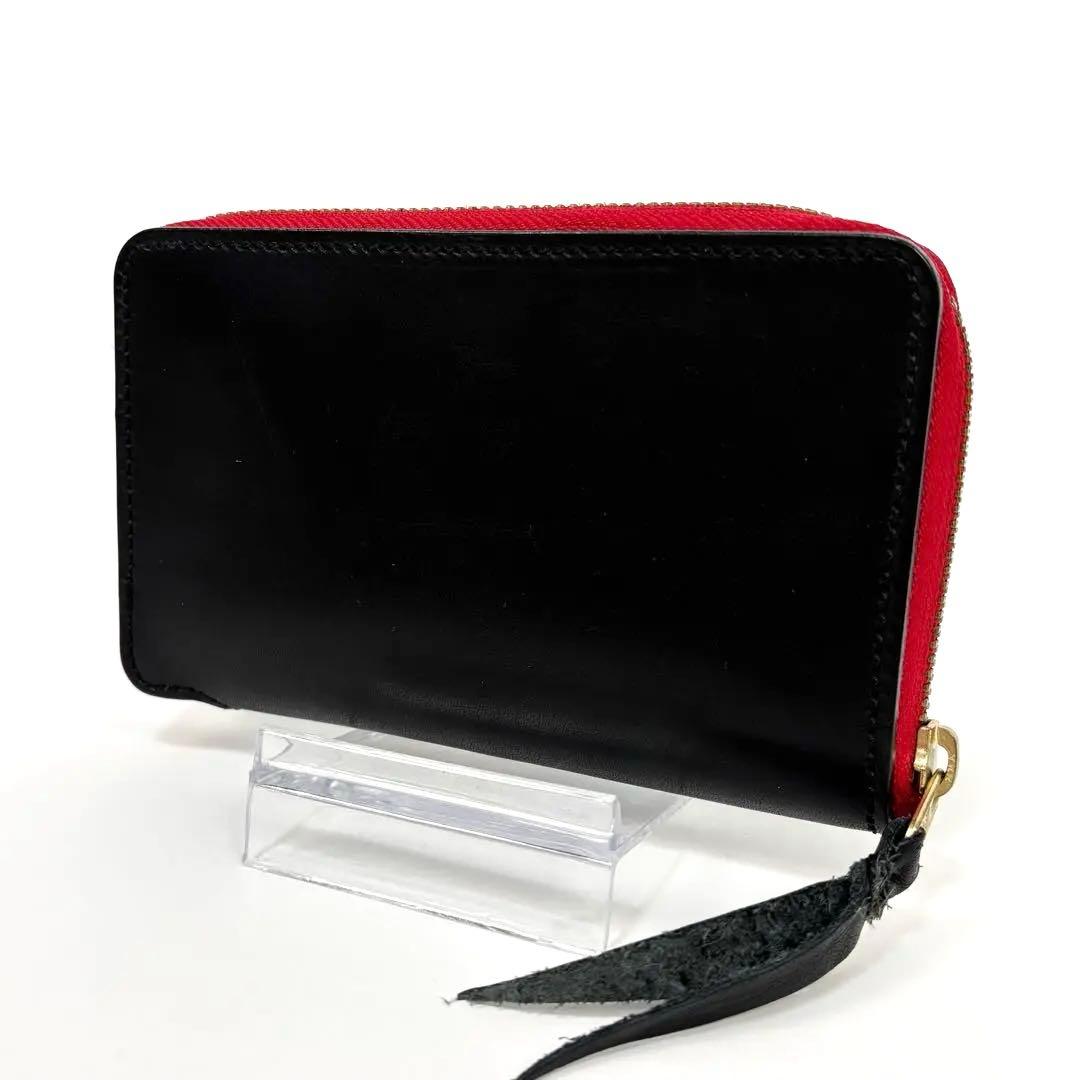 未使用級！Kc's ケイシイズ レザー ハンドメイド ラウンドジップ 財布 黒