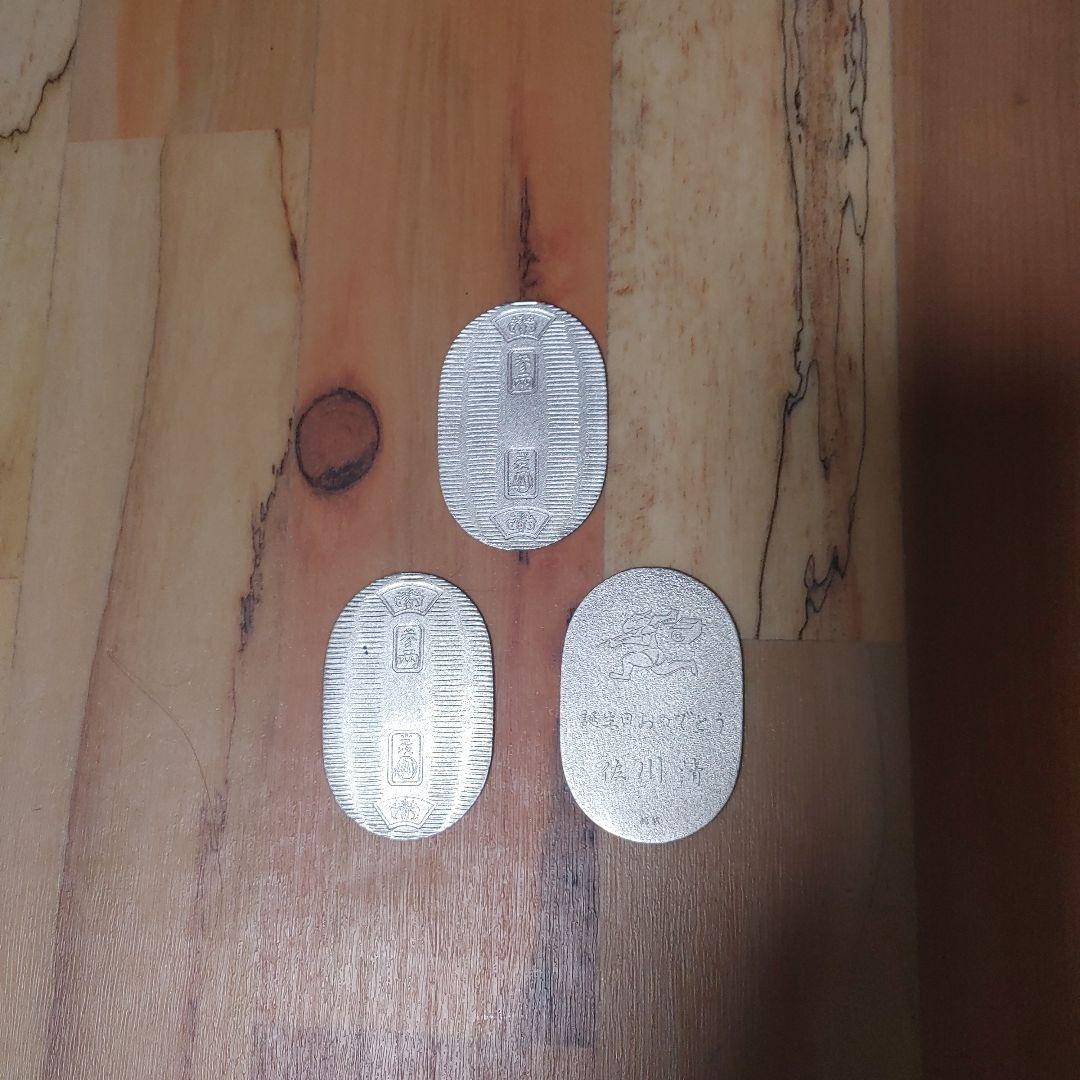 佐川急便銀小判3枚 Yahoo!オークション -「佐川 小判」(その他) (銀製)の落札相場・落札価格