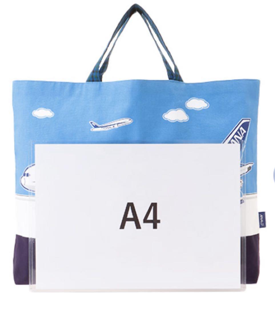 ANA ファミリア コラボ トートバッグ 飛行機デザイン - メルカリ