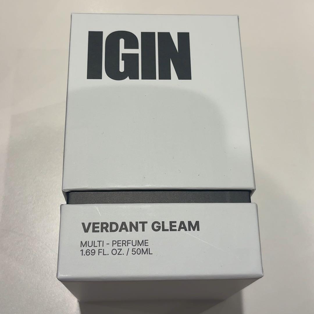 BTS JIN ジン IGIN 香水 パフューム BTS JINくんの香水をレビュー！IGIN Verdant gleam Unboxing🍇 - YouTube