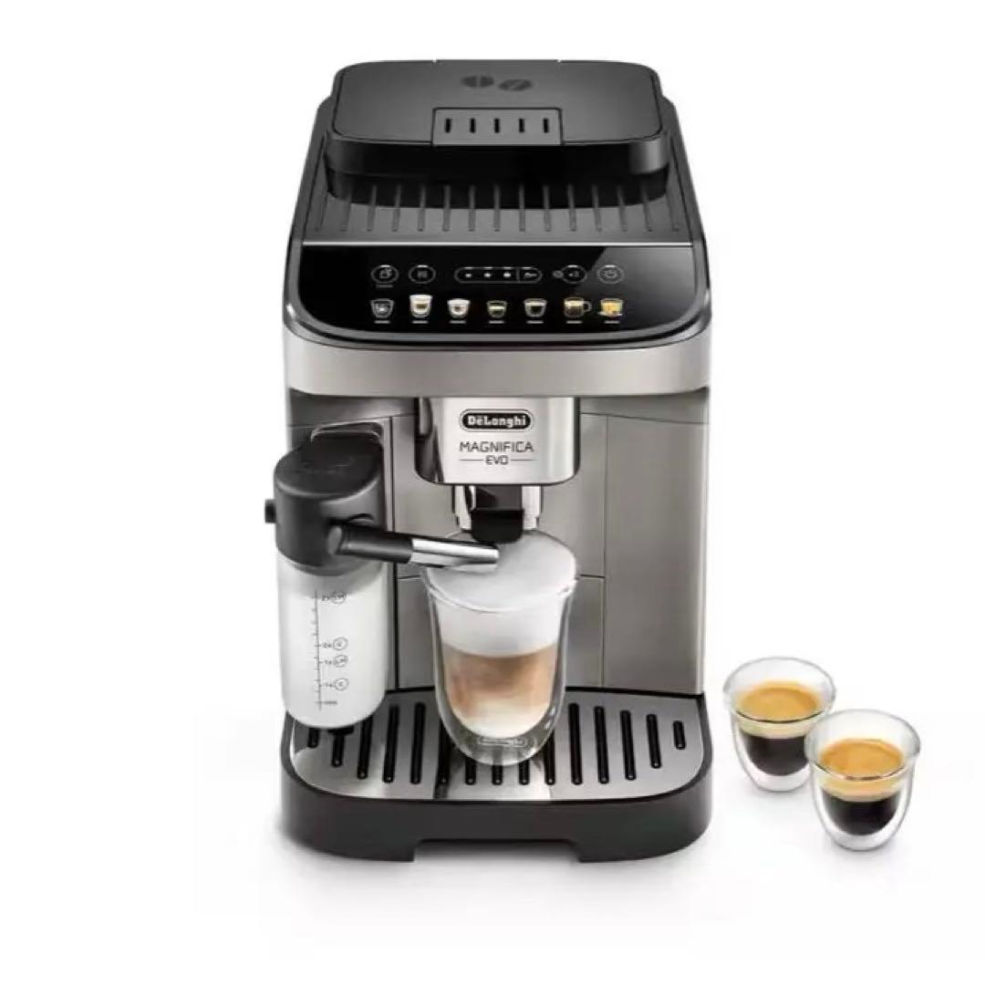 デロンギ　マグニフィカ イーヴォ 全自動コーヒーマシン ブラック