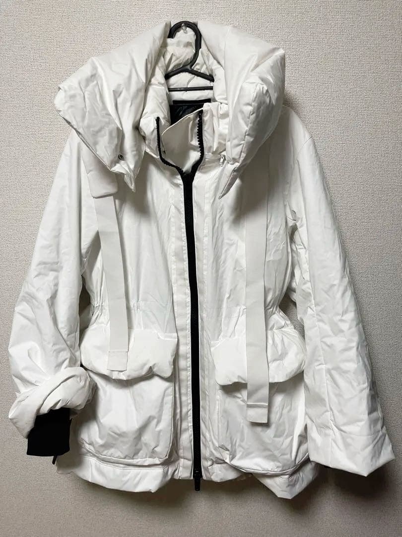 ユニクロ +J ジルサンダー ホワイト ダウンジャケット - メルカリ