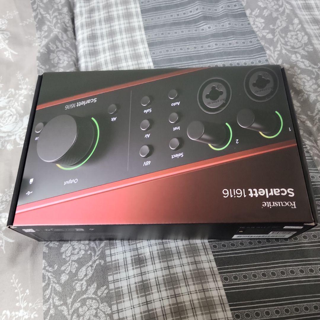 DTM・DAW Focusrite Scarlett 16i16 4th gen