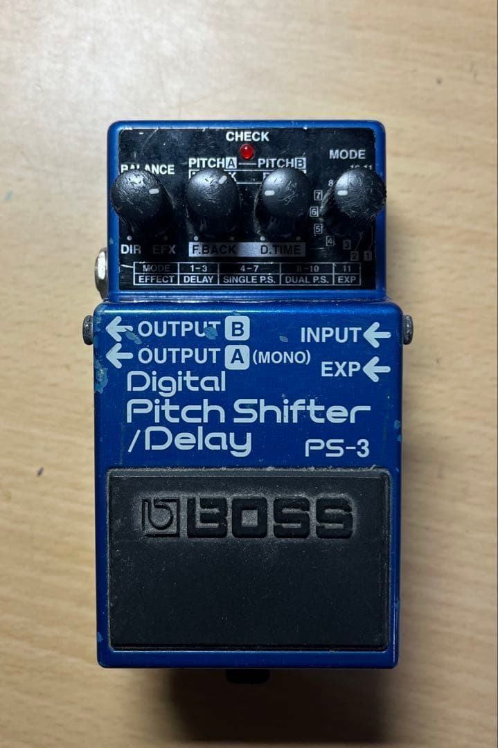 BOSS PS-3 デジタルピッチシフター/ディレイ Boss PS-3 Digital Pitch Shifter Delay | Guitar Nine