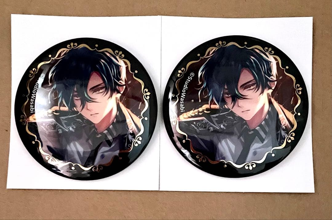 悪魔執事と黒い猫 ハウレス 缶バッジ - メルカリ