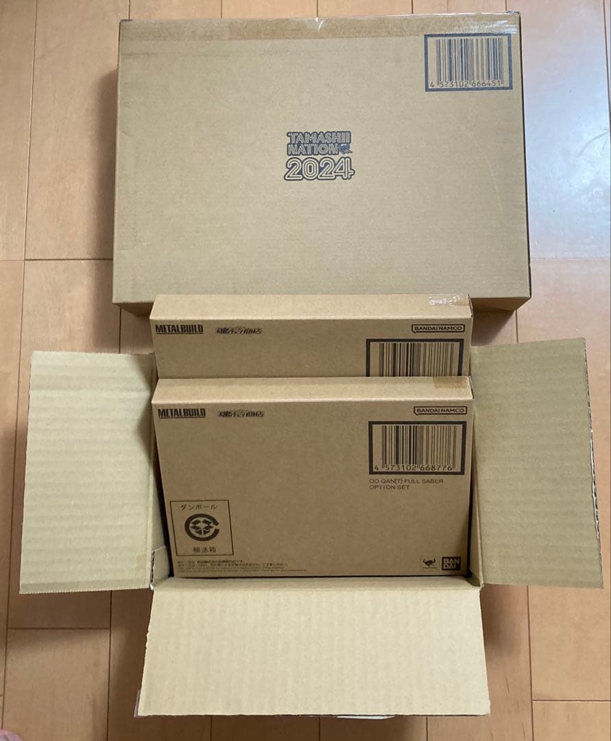 L BUILD ダブルオークアンタ フルセイバー&オプションセット2個