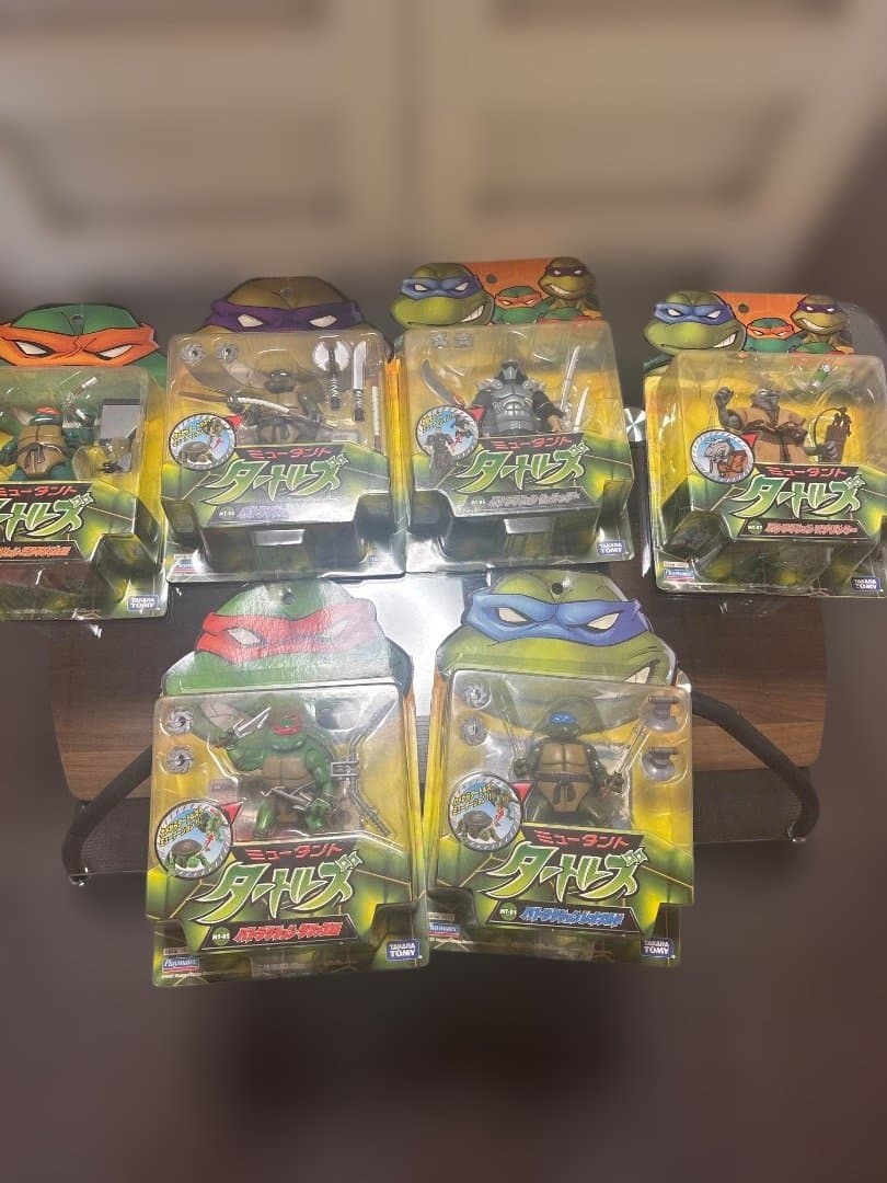 ミュータントタートルズ フィギュア 6体セット