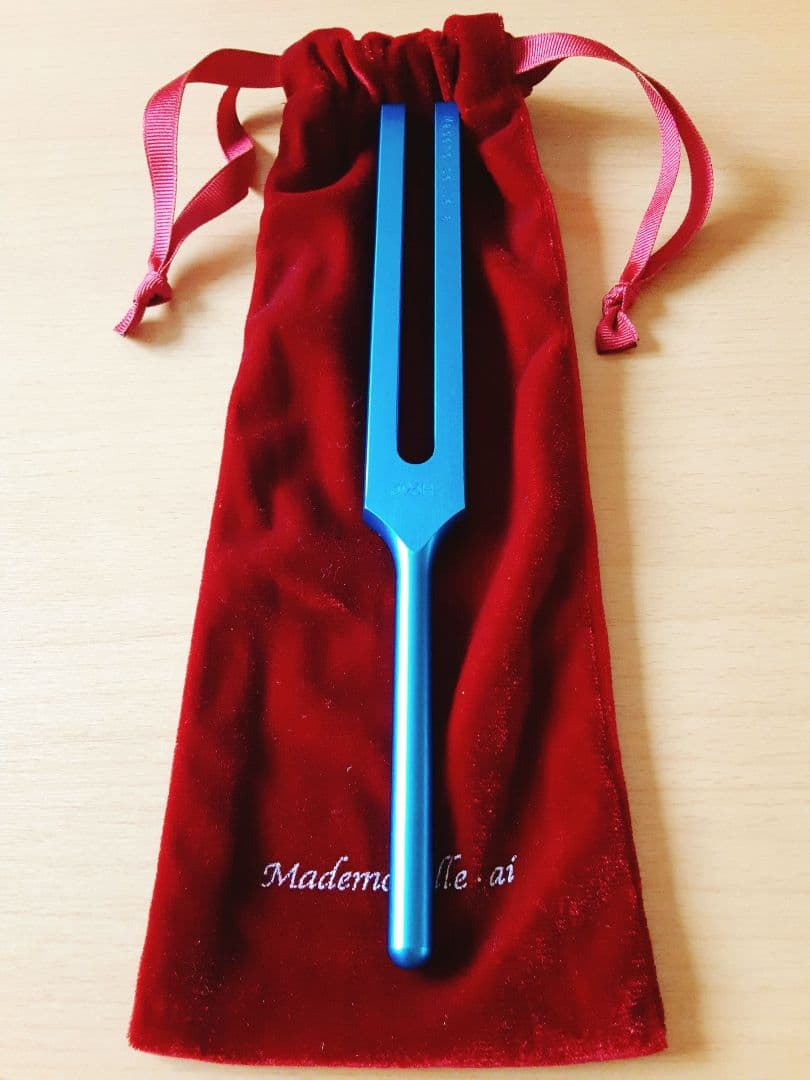 【美品】396Ｈｚ 深海ソルフェジオチューナー 原母 マドモアゼル・愛 巾着付