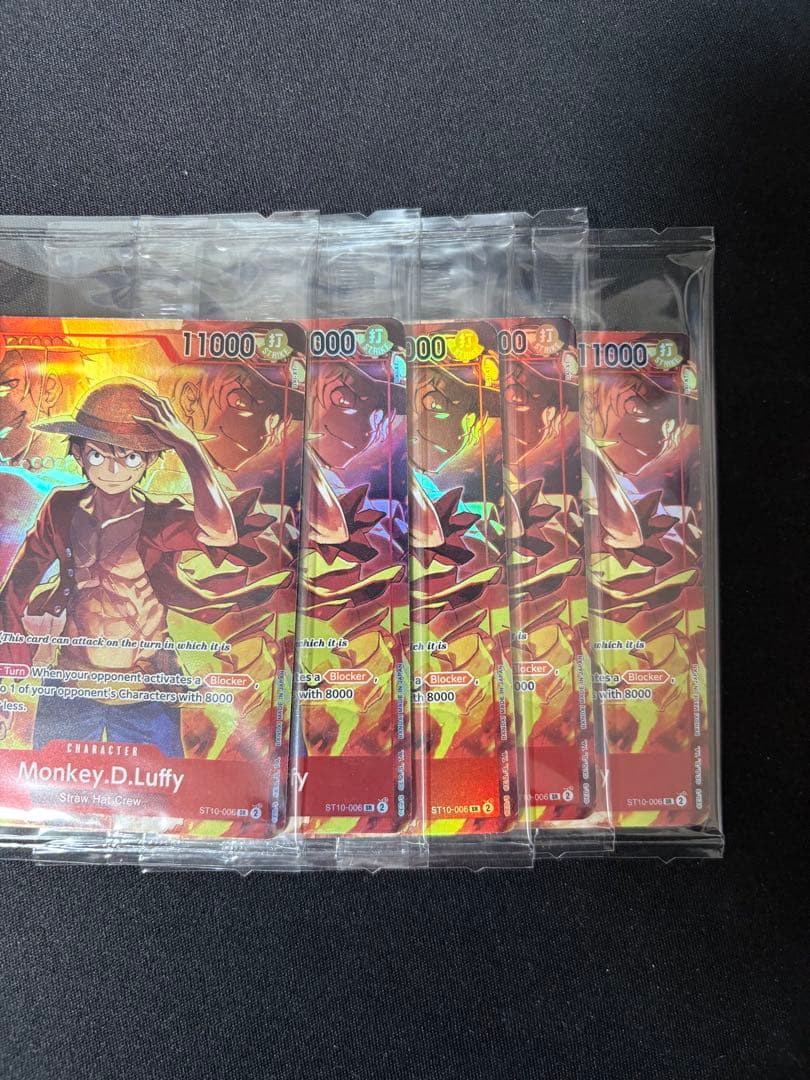 モンキー・D・ルフィ 海外版 トレジャーブースターセット プロモ 未
