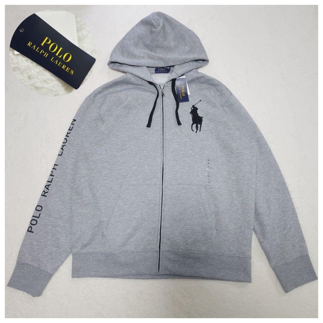 未使用 タグ付 POLO ポロ ラルフローレン ジップアップ パーカー XL