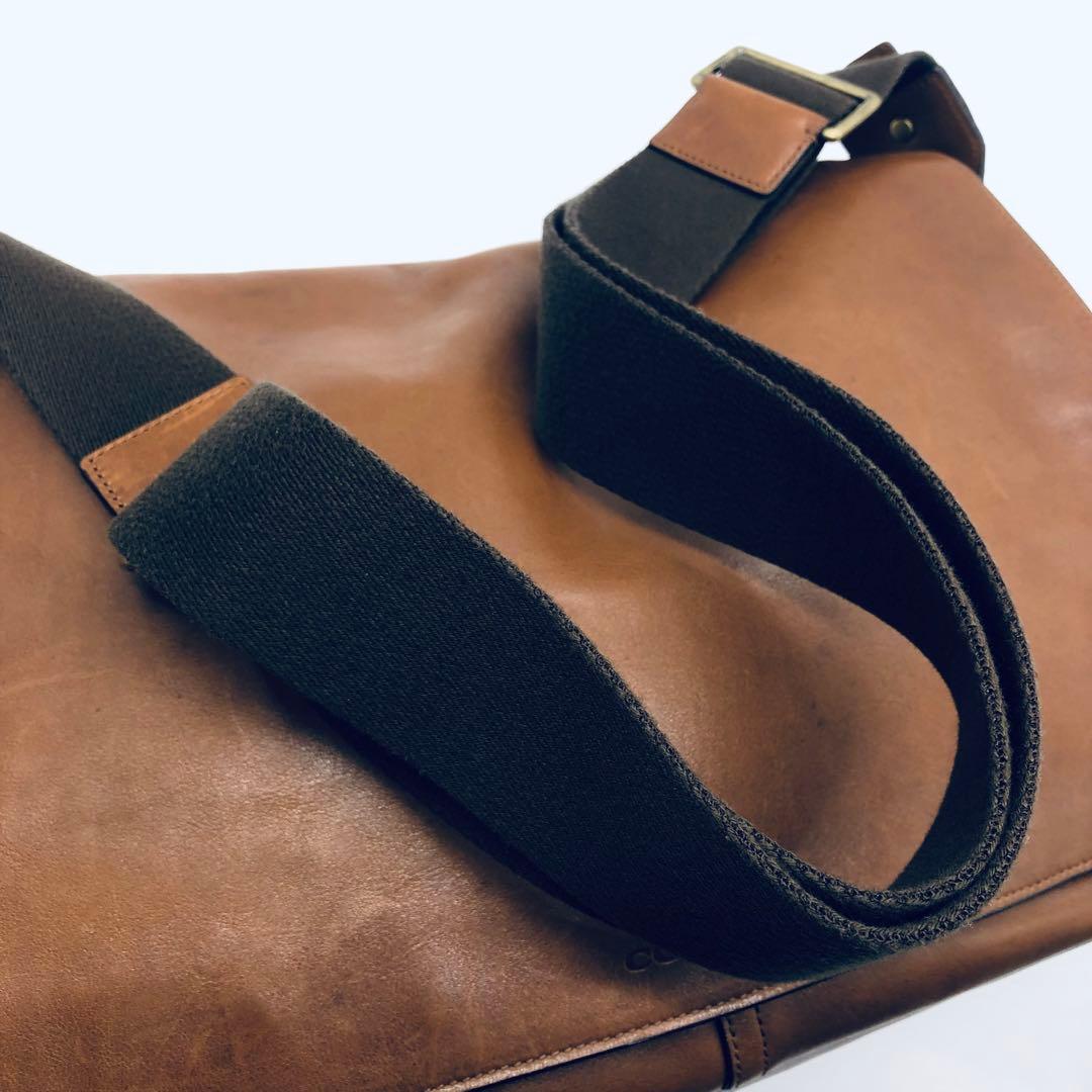 COACH メッセンジャーバッグ 70486 本革 レザー ブラウン 良品