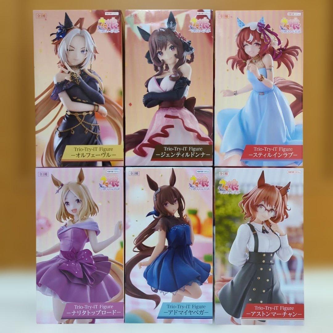 ウマ娘　Trio Try iT　トリオトライト　フィギュア　6種セット　タイトー