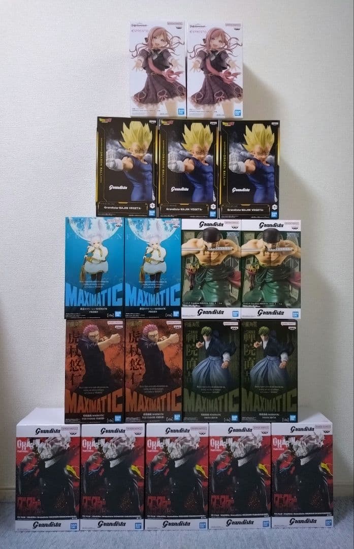 ワンピース ドラゴンボール 呪術廻戦 フリーレン ダンダダン 学マス フィギュア