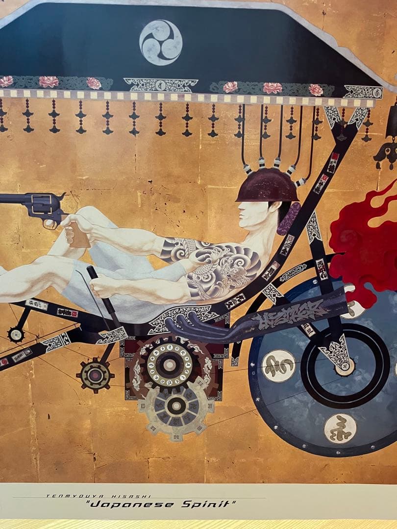 天明屋尚 Japanese Spirit 和彫 刺青 タトゥー バイク 侍 刺青#和彫り#刀八毘沙門天 #辻彫り#タトゥー#japanesetattooart