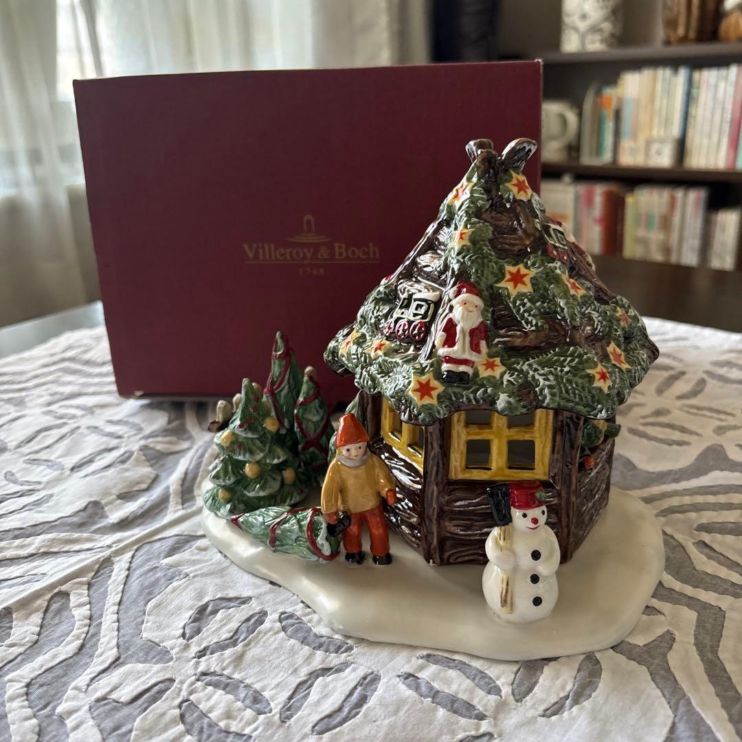 ビレロイ&ボッホ　ノスタルジックマーケット　キャンドルホルダーハウス