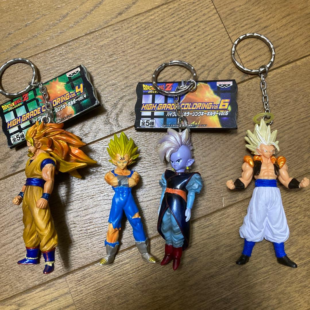 ハイグレードカラーリングキーホルダー ガシャポンHGドラゴンボール