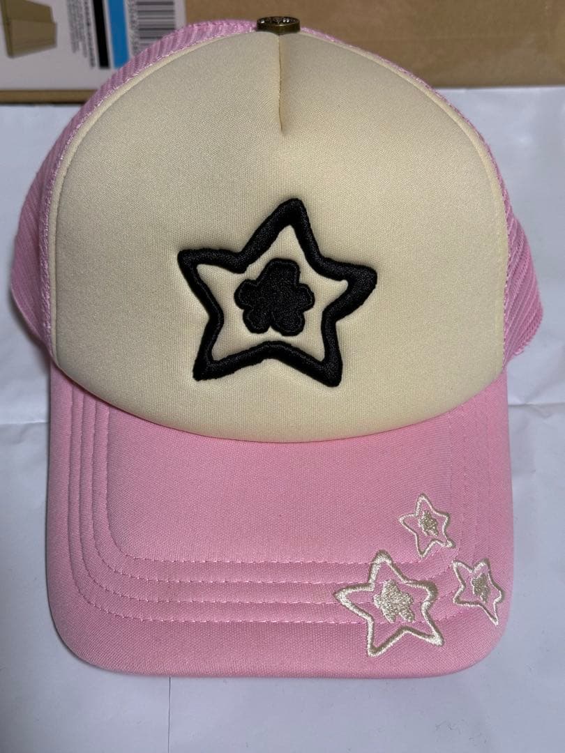 star team スターチーム メッシュキャップ ピンク - メルカリ