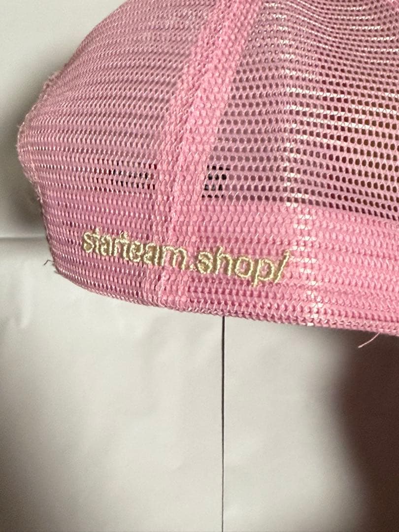 star team スターチーム メッシュキャップ ピンク - メルカリ