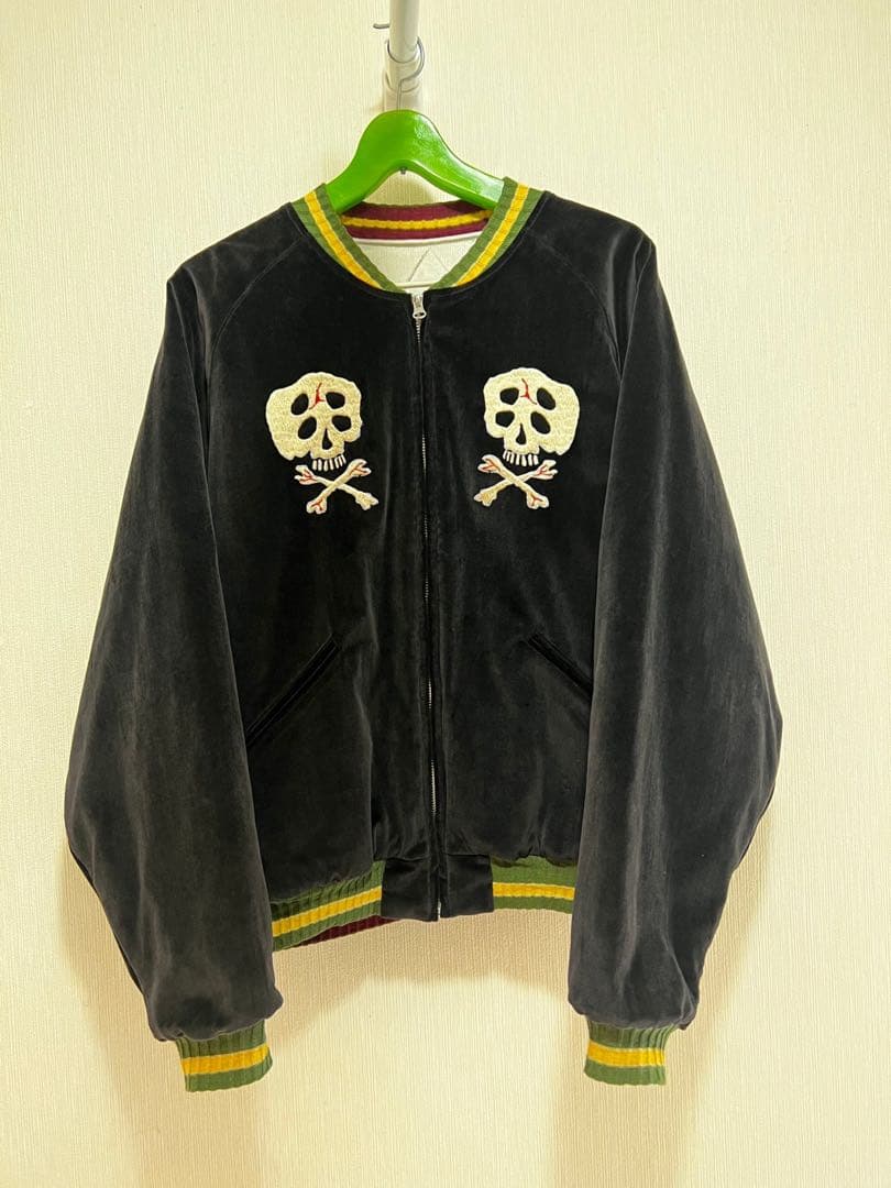 KAPITAL 硫化別珍 スーベニアJKT（レインスカル） - スカジャン