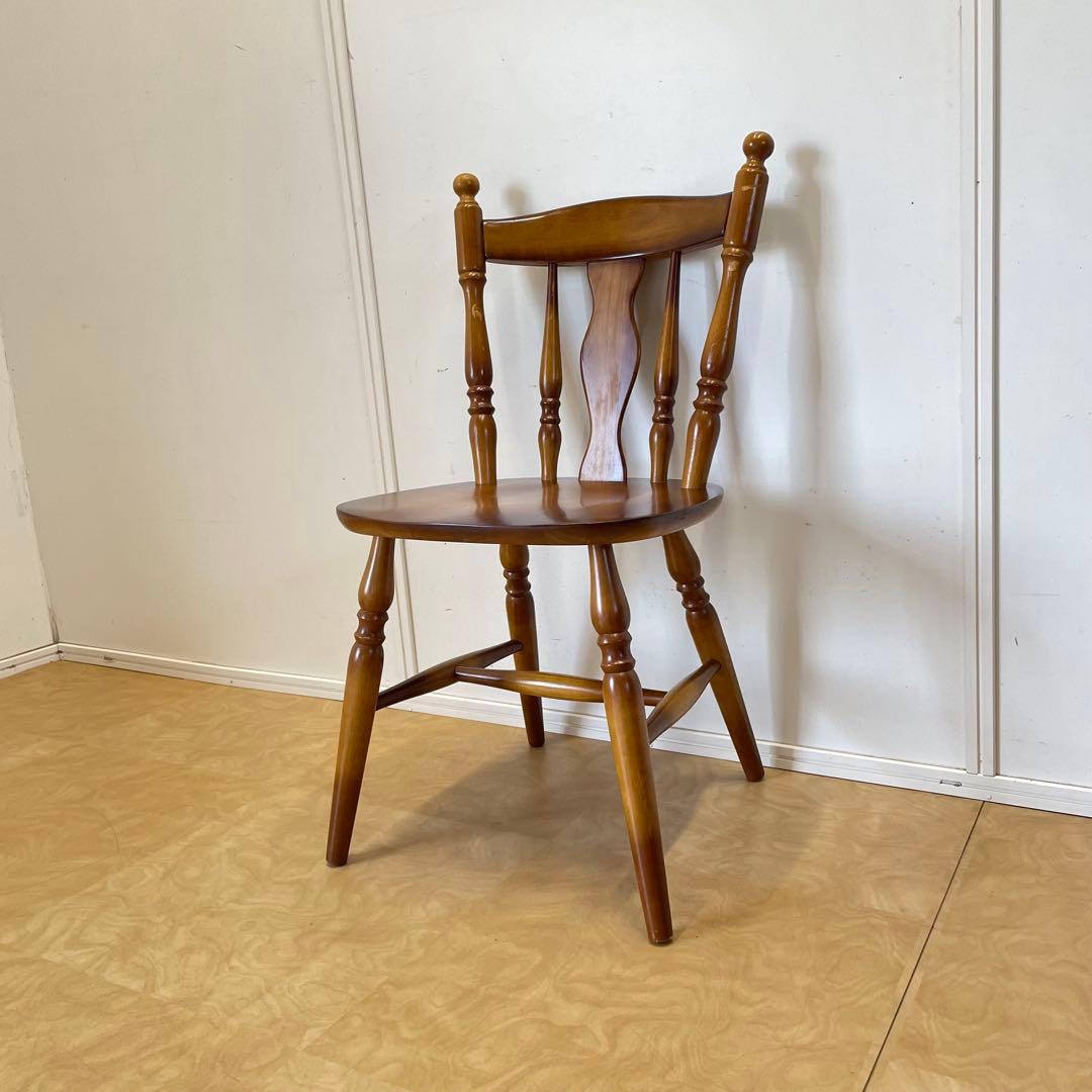 ウィンザーチェア② 木製ダイニングチェア 椅子 イス アンティーク ビンテージ