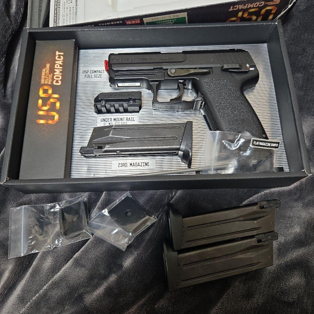 D*N様 東京マルイ USPコンパクト ガスガン 3マガジン付き USPコンパクト ガスガン 東京マルイ エアガンレビュー