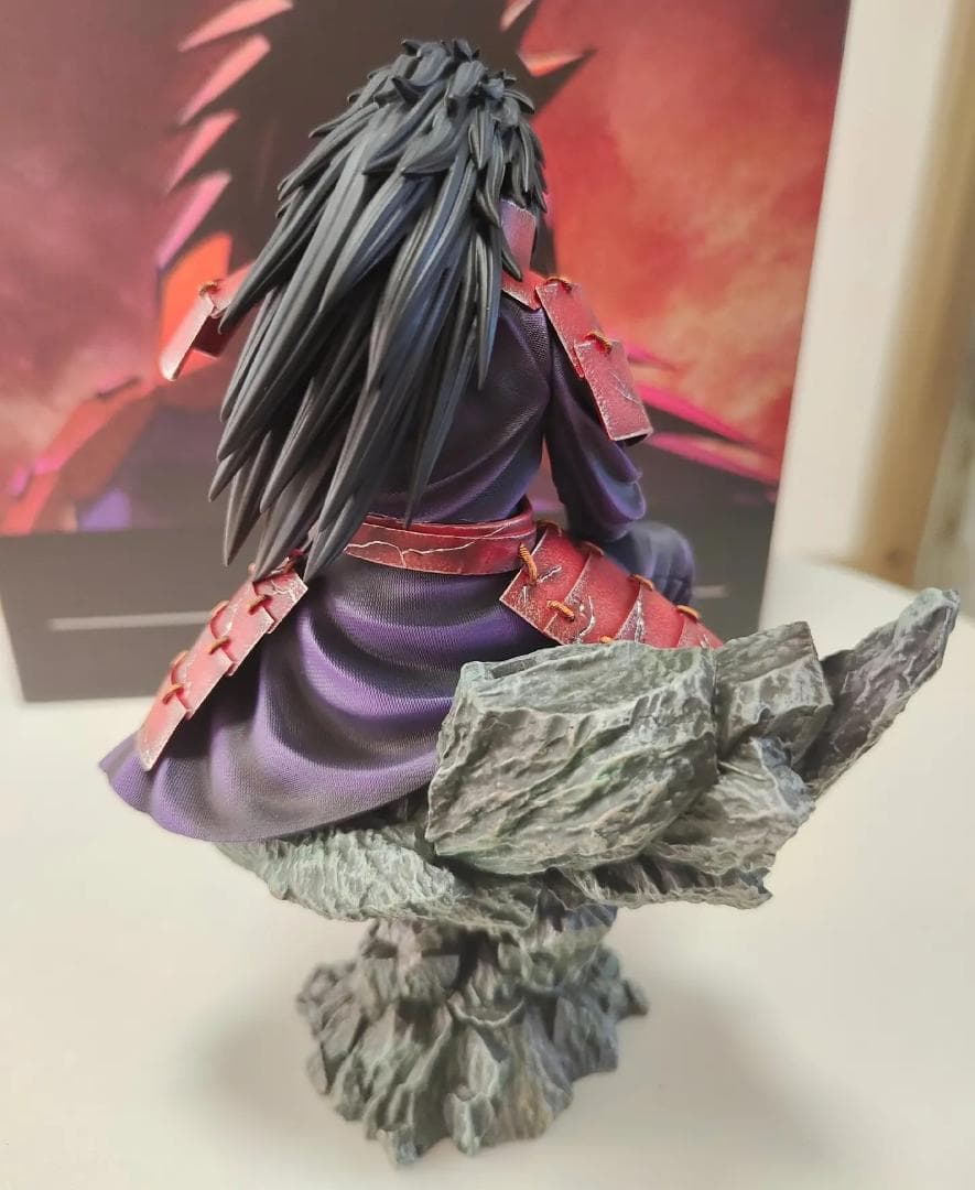 ナルト 疾風伝 うちはマダラ ガレージキット フィギュア 1/8スケール