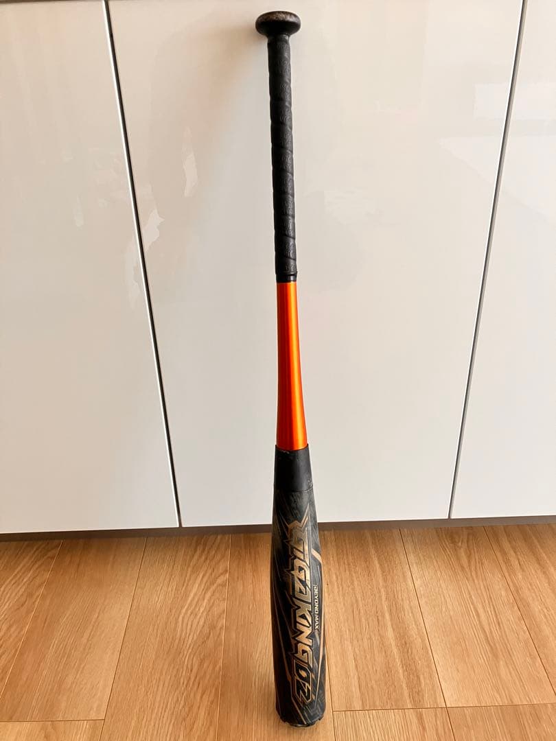 ギガキング02 ビヨンド　軟式バット オレンジ/黒